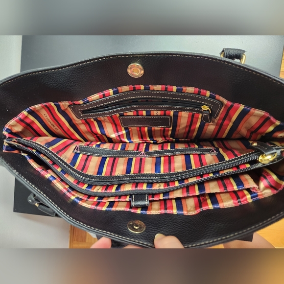 Cute Black Leather Tiganello bag - Picture 5 of 11